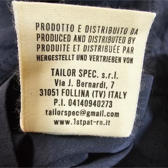 1st PAT-RN Cruiser Utility Jacket Navy Japanese Fabric Size S - Picture 9 of 10